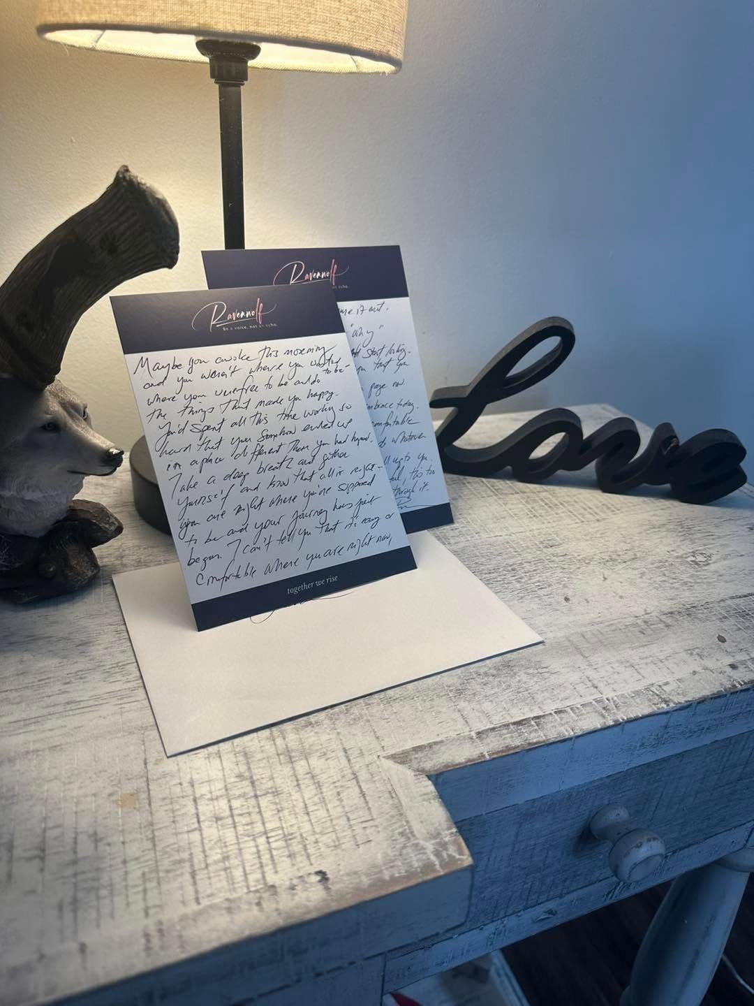Custom Handwritten Note By Ravenwolf