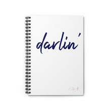 Load image into Gallery viewer, Spiral Notebook - Darlin'