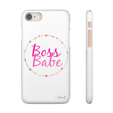 Load image into Gallery viewer, Snap Phone Case - Boss Babe