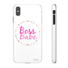 Load image into Gallery viewer, Snap Phone Case - Boss Babe