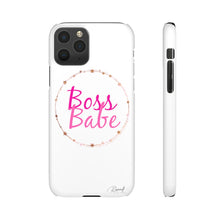 Load image into Gallery viewer, Snap Phone Case - Boss Babe