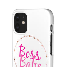Load image into Gallery viewer, Snap Phone Case - Boss Babe