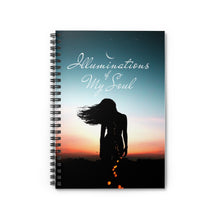 Load image into Gallery viewer, Spiral Notebook - Illuminations Cover
