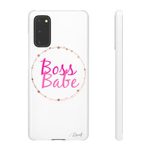 Load image into Gallery viewer, Snap Phone Case - Boss Babe