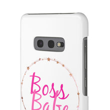 Load image into Gallery viewer, Snap Phone Case - Boss Babe