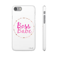 Load image into Gallery viewer, Snap Phone Case - Boss Babe