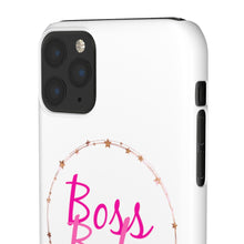 Load image into Gallery viewer, Snap Phone Case - Boss Babe