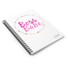 Load image into Gallery viewer, Spiral Notebook - Boss Babe