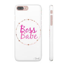 Load image into Gallery viewer, Snap Phone Case - Boss Babe