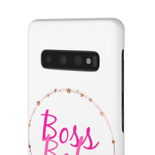 Load image into Gallery viewer, Snap Phone Case - Boss Babe