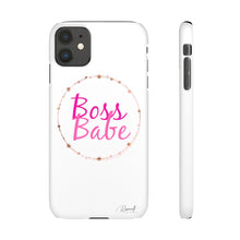 Load image into Gallery viewer, Snap Phone Case - Boss Babe