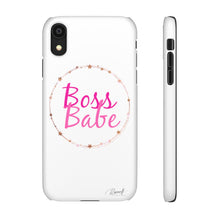 Load image into Gallery viewer, Snap Phone Case - Boss Babe