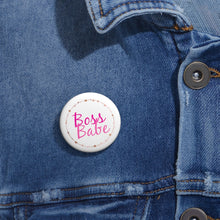 Load image into Gallery viewer, Safety Pin Button - Boss Babe