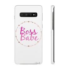 Load image into Gallery viewer, Snap Phone Case - Boss Babe
