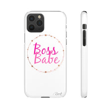 Load image into Gallery viewer, Snap Phone Case - Boss Babe