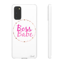 Load image into Gallery viewer, Snap Phone Case - Boss Babe