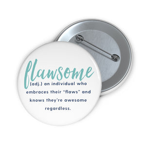 Safety Pin Button - Flawsome