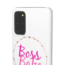 Load image into Gallery viewer, Snap Phone Case - Boss Babe