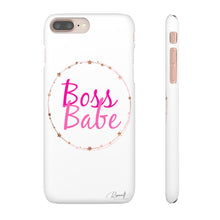 Load image into Gallery viewer, Snap Phone Case - Boss Babe