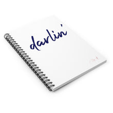 Load image into Gallery viewer, Spiral Notebook - Darlin'