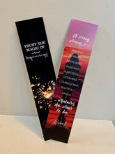 Load image into Gallery viewer, Bookmark - Trust the Magic of New Beginnings