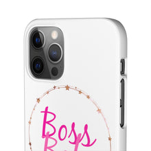 Load image into Gallery viewer, Snap Phone Case - Boss Babe