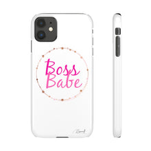 Load image into Gallery viewer, Snap Phone Case - Boss Babe