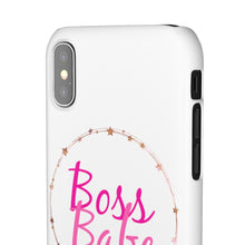 Load image into Gallery viewer, Snap Phone Case - Boss Babe