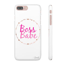 Load image into Gallery viewer, Snap Phone Case - Boss Babe