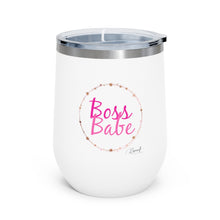 Load image into Gallery viewer, Insulated Wine Tumbler - Boss Babe