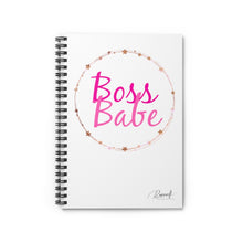 Load image into Gallery viewer, Spiral Notebook - Boss Babe