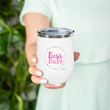 Load image into Gallery viewer, Insulated Wine Tumbler - Boss Babe
