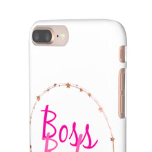 Load image into Gallery viewer, Snap Phone Case - Boss Babe
