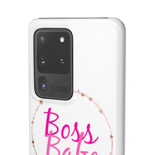 Load image into Gallery viewer, Snap Phone Case - Boss Babe