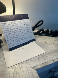 Custom 2 ,4 or 10 page Handwritten Note by Ravenwolf
