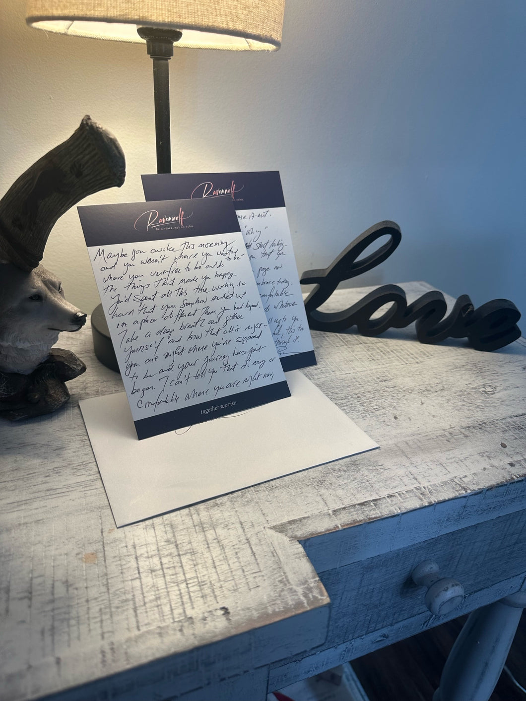 Custom 2 ,4 or 10 page Handwritten Note by Ravenwolf