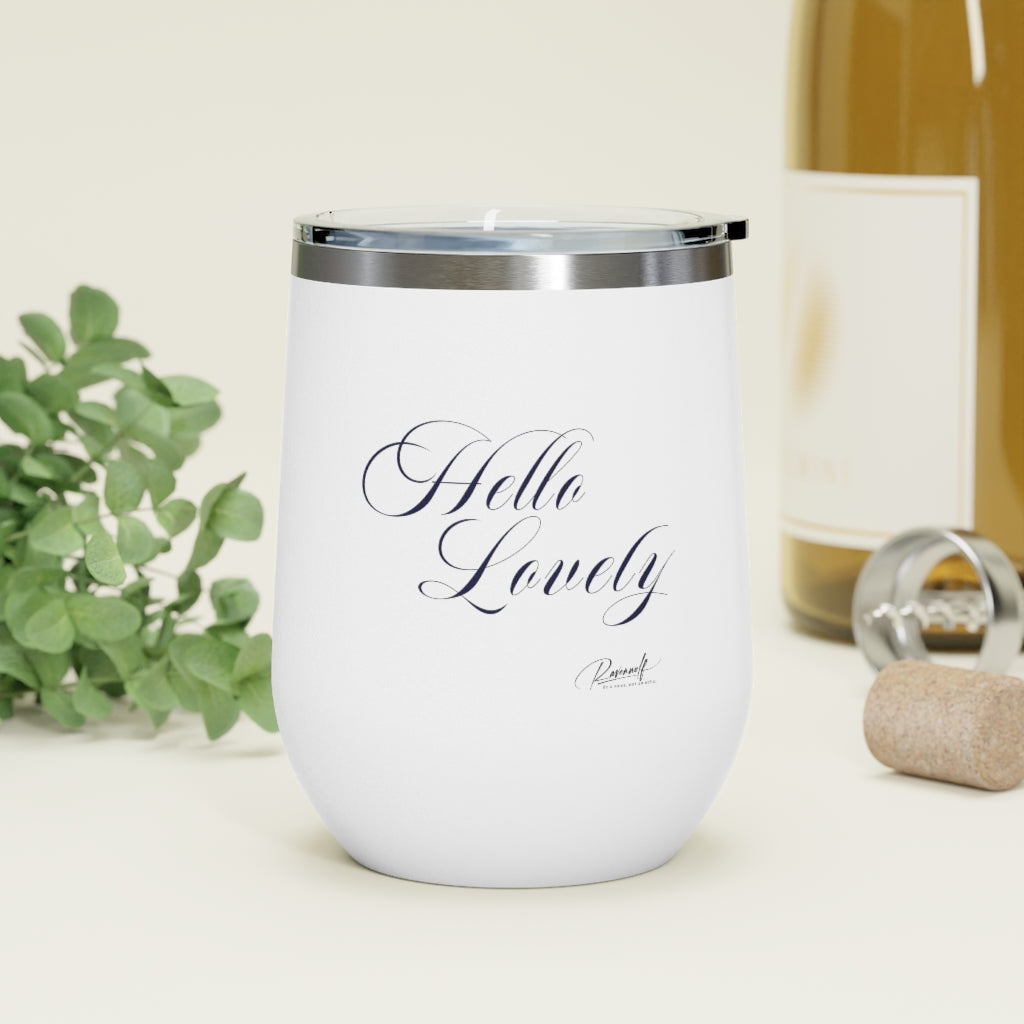 Insulated Wine Tumbler - Hello Lovely