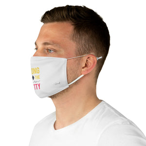 Fabric Face Mask - Strong is the New Pretty