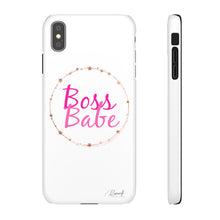 Load image into Gallery viewer, Snap Phone Case - Boss Babe