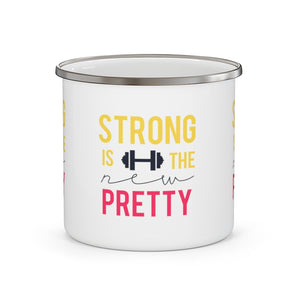 Enamel Mug - Strong is the New Pretty