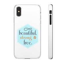 Load image into Gallery viewer, Snap Phone Case - Beautiful, Strong &amp; Free