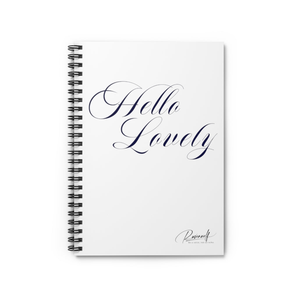 Spiral Notebook - Hello Lovely