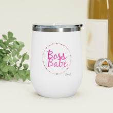 Load image into Gallery viewer, Insulated Wine Tumbler - Boss Babe