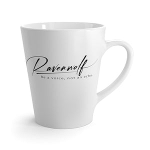Latte Mug - Ravenwolf Logo
