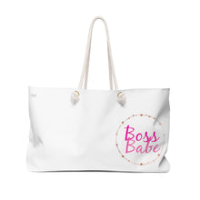 Load image into Gallery viewer, Weekender Bag - Boss Babe