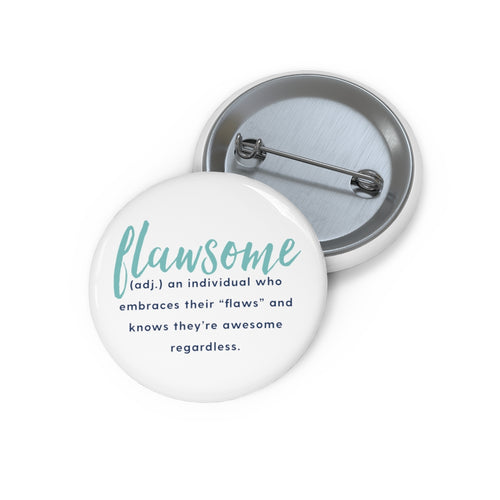 Safety Pin Button - Flawsome