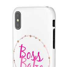 Load image into Gallery viewer, Snap Phone Case - Boss Babe