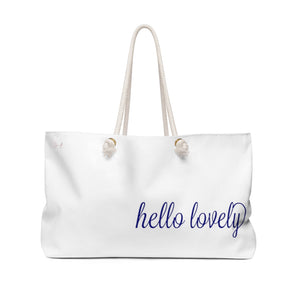Weekender Bag - Hello Lovely