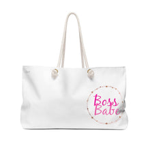 Load image into Gallery viewer, Weekender Bag - Boss Babe