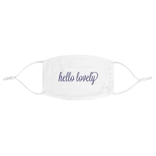Fabric Face Mask - Hello Lovely